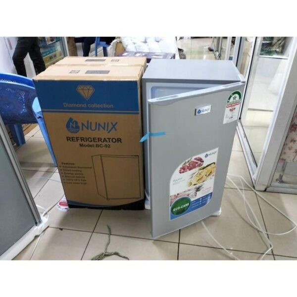 Nunix 92 Liters Single Door Refrigerator Fridge – Silver - Image 2