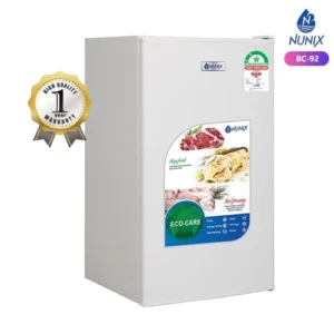 Nunix 92 Liters Single Door Refrigerator Fridge – Silver