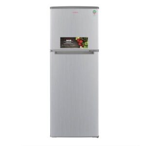 Vitron VDR170DS 170 Liters Double Door Fridge - Silver Hairline
