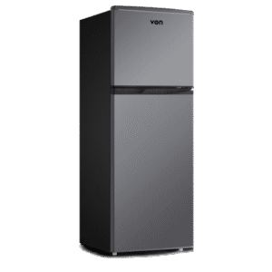 VON VRT-138DRHX 138 Liters Double Door Refrigerator - Inox