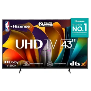 Hisense 43 Inch Smart 4K UHD TV (Model 43A6)
