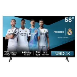 Hisense 58-inch 4K UHD TV (Model 58A6)