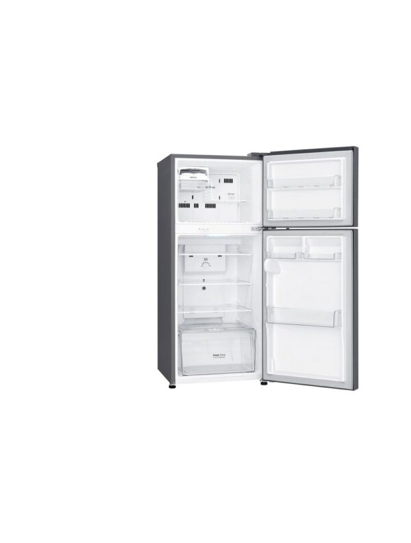 LG GL-C252SLBB 234 Liters No Frost Double Door Refrigerator - Silver - Image 2
