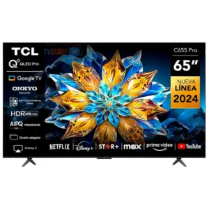 TCL 65 INCH QLED PRO 4K TV (Model 65C655)