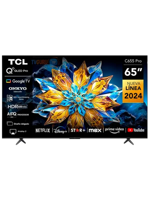 TCL 65 INCH QLED PRO 4K TV (Model 65C655)