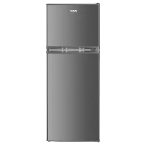 Von 181L Double Door Fridge - Inox (VRT-181DRAX)