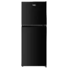 Von VRT-182NRAK Double Door no frost Fridge – 181L, Dark Inox
