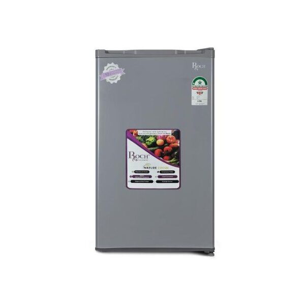 Roch 90 Liters Single Door Refrigerator - Silver (RFR-120S-I)