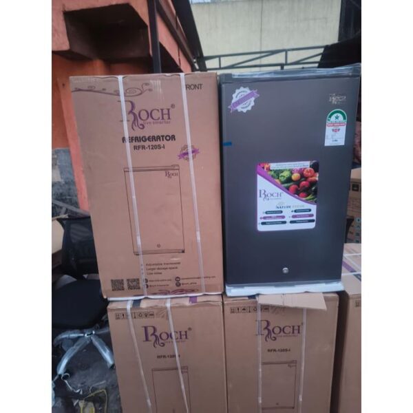 Roch 90 Liters Single Door Refrigerator - Silver (RFR-120S-I) - Image 2